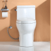 A Clean and Comfortable Experience: The Horow ST076W Comfort Height Elongated Toilet